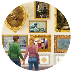 Grafika (T-00944) - "Travel around Art!" - 54000 pièces