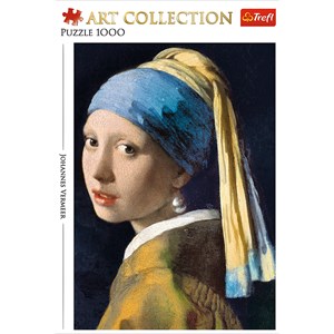 Trefl (10522) - Johannes Vermeer: "La Jeune Fille à la Perle" - 1000 pièces