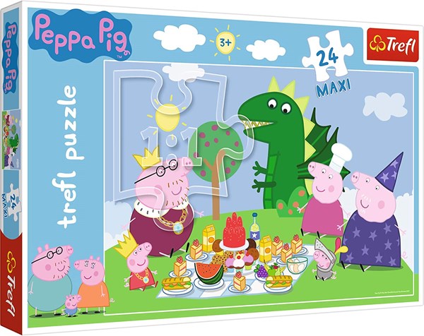 Trefl (14157) - "Peppa Pig" - 24 pièces