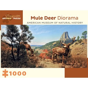 Pomegranate (AA941) - "Mule Deer Diorama" - 1000 pièces
