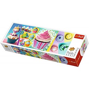 Trefl (29045) - "Colourful Cupcake" - 1000 pièces