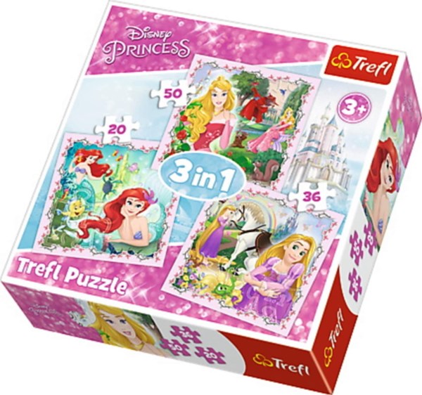 Trefl (34842) - "Disney Princess" - 50 pièces
