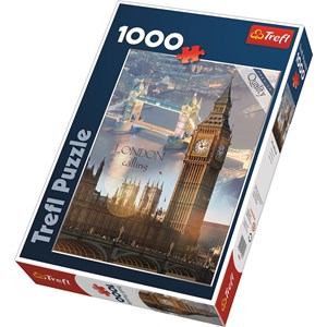 Trefl (103953) - "London at Dawn" - 1000 pièces