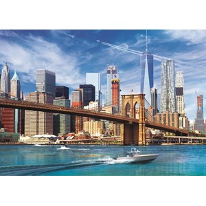Trefl (37331) - "View of New York" - 500 pièces