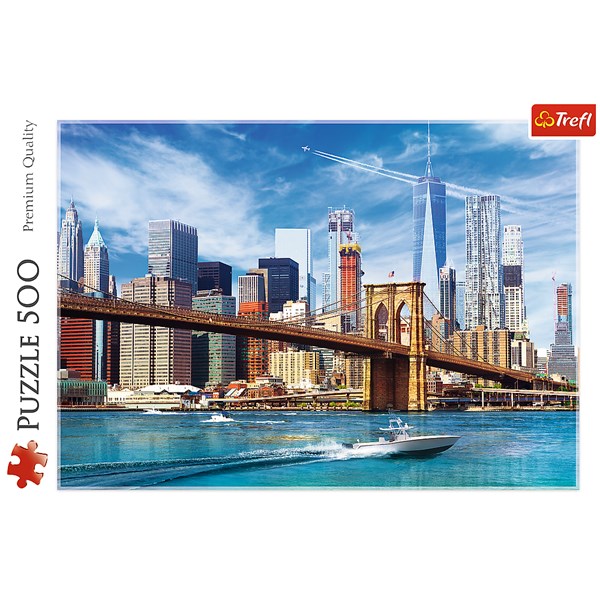 Trefl (37331) - "View of New York" - 500 pièces