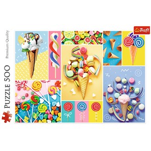 Trefl (37335) - "Favorite Candy" - 500 pièces