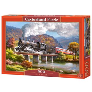 Castorland (B-53452) - "Le cheval de fer" - 500 pièces