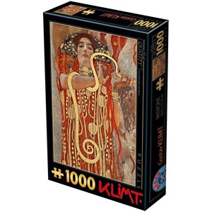 D-Toys (66923) - Gustav Klimt: "Hygieia" - 1000 pièces