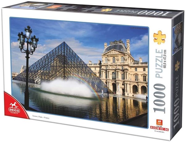 Deico (75772) - "Le Louvre, Paris" - 1000 pièces