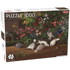 Tactic (55246) - "Flowers and Birds" - 1000 pièces