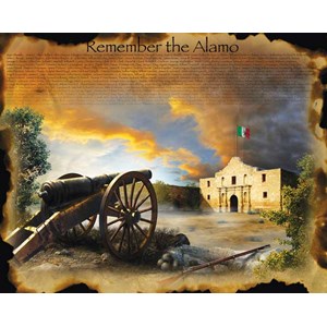 SunsOut (67952) - Jim Todd: "Remember the Alamo" - 1000 pièces