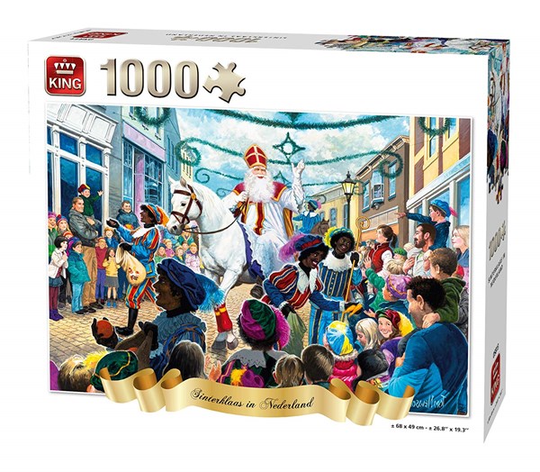 King International (55813) - "Sinterklaas in The Netherlands" - 1000 pièces
