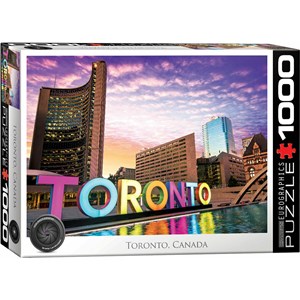 Eurographics (6000-5432) - "Toronto, Canada" - 1000 pièces