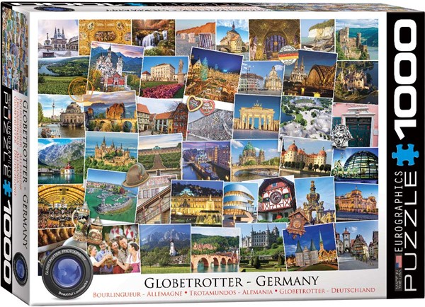 Eurographics (6000-5465) - "Globetrotter Allemagne" - 1000 pièces