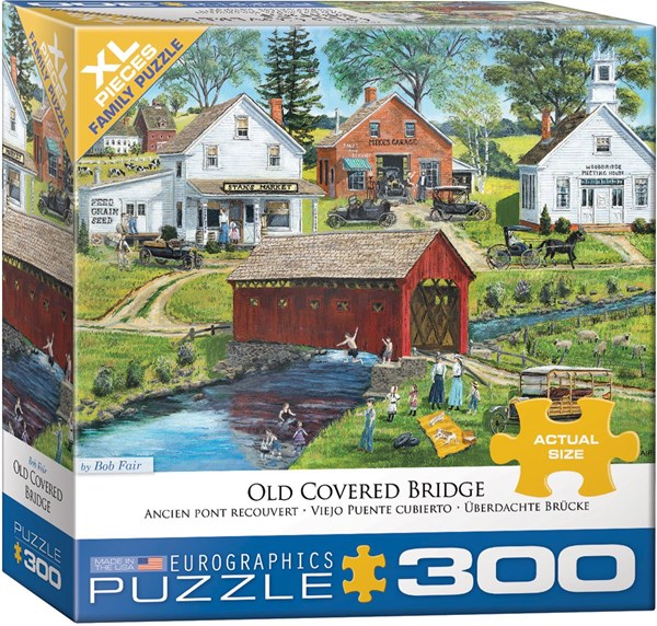 Eurographics (8300-5383) - Bob Fair: "Le Vieux Pont Couvert de Bob Fair" - 300 pièces