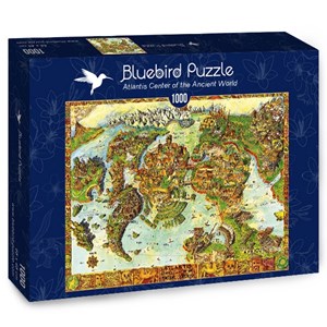 Bluebird Puzzle (70317) - "Atlantis Center of the Ancient World" - 1000 pièces