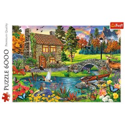Trefl (65006) - "Cottage dans les Montagnes" - 6000 pièces
