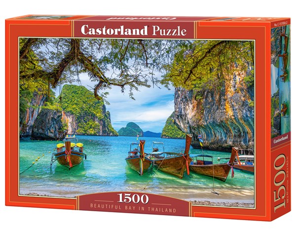 Castorland (C-151936) - "Beautiful Bay in Thailand" - 1500 pièces