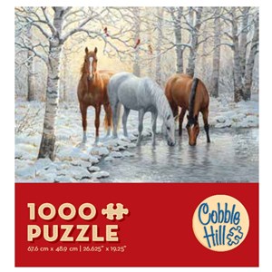 Cobble Hill (57157) - "Horse Trio" - 1000 pièces