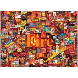 Cobble Hill (80173) - Shelley Davies: "Fire" - 1000 pièces