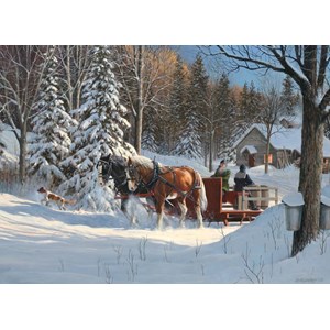 Cobble Hill (80067) - Douglas Laird: "Sugar Shack Horses" - 1000 pièces
