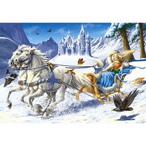 Castorland (B-12589) - "The Snow Queen" - 120 pièces