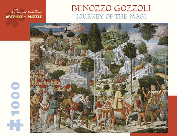Pomegranate (aa1032) - Benozzo Gozzoli: "The Journey of the Magi" - 1000 pièces