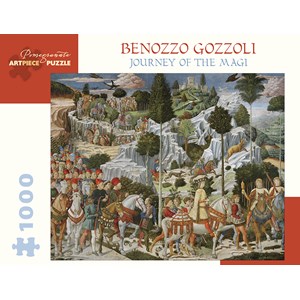 Pomegranate (aa1032) - Benozzo Gozzoli: "The Journey of the Magi" - 1000 pièces