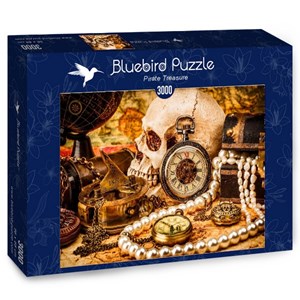 Bluebird Puzzle (70048) - "Pirate Treasure" - 3000 pièces