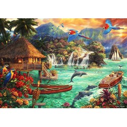 Bluebird Puzzle (70052) - Chuck Pinson: "Island Life" - 2000 pièces