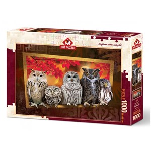 Art Puzzle (4375) - "Owls" - 1000 pièces