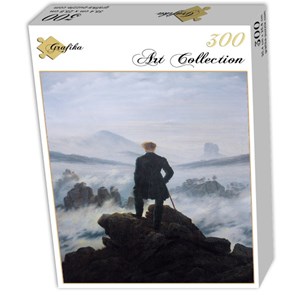 Grafika (01719) - Caspar David Friedrich: "Le voyageur au-dessus de la mer de nuages, 1818" - 300 pièces