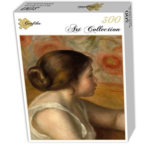 Grafika (01905) - Pierre-Auguste Renoir: "Tête de Jeune Fille, 1890" - 300 pièces