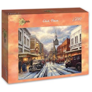 Grafika (t-00808) - Chuck Pinson: "The Warmth of Small Town Living" - 1500 pièces