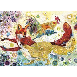 Grafika (t-00881) - Sally Rich: "Leaping Fox's" - 1000 pièces