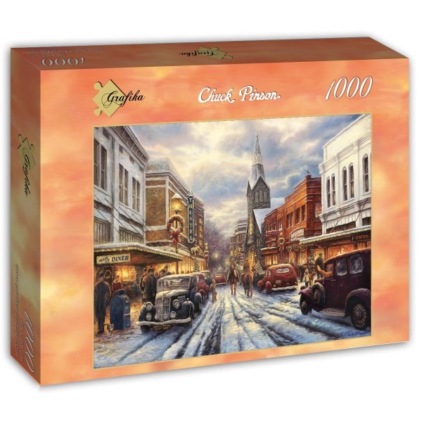 Grafika (t-00809) - Chuck Pinson: "The Warmth of Small Town Living" - 1000 pièces