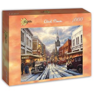 Grafika (t-00809) - Chuck Pinson: "The Warmth of Small Town Living" - 1000 pièces