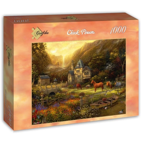Grafika (t-00821) - Chuck Pinson: "The Golden Valley" - 1000 pièces