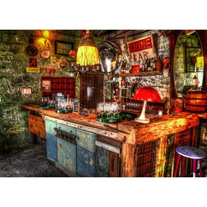 Grafika (t-00842) - "Ruin Bar in Budapest" - 500 pièces
