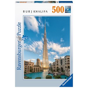 Ravensburger (16468) - "Burj Khalifa Dubai" - 500 pièces