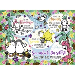 Ravensburger (14830) - "Sheepworld, Just be yourself!" - 500 pièces