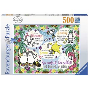 Ravensburger (14830) - "Sheepworld, Just be yourself!" - 500 pièces