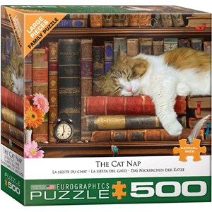 Eurographics (8500-5545) - "The Cat Nap" - 500 pièces