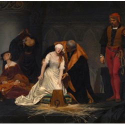 Grafika (00752) - Paul Delaroche: "Le Supplice de Lady Jane Grey, 1833" - 1500 pièces