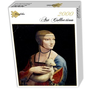 Grafika (00376) - Leonardo Da Vinci: "La Dame à l'Hermine, 1489-1490" - 2000 pièces