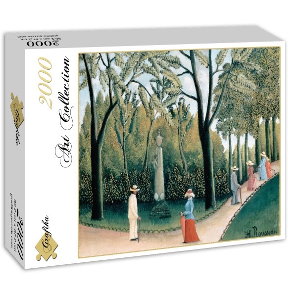 Grafika (00503) - Henri Rousseau: "Le Jardin du Luxembourg, 1909" - 2000 pièces