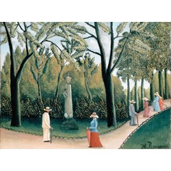 Grafika (00503) - Henri Rousseau: "Le Jardin du Luxembourg, 1909" - 2000 pièces