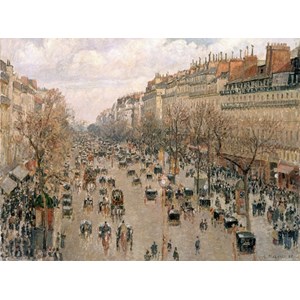 Grafika (00512) - Camille Pissarro: "Boulevard Montmartre, 1897" - 2000 pièces