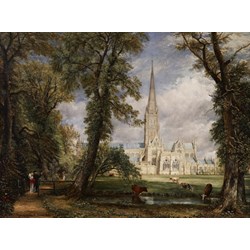 Grafika (00401) - John Constable: "La Cathédrale de Salisbury, 1825" - 2000 pièces