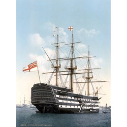 Grafika (00521) - "HMS Victory in Portsmouth, 1900" - 2000 pièces